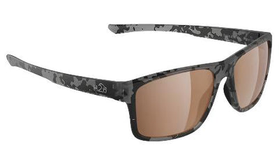 H2Optix Coronado-Sunglasses-Matte Tiger Shark-Brown Polarized-