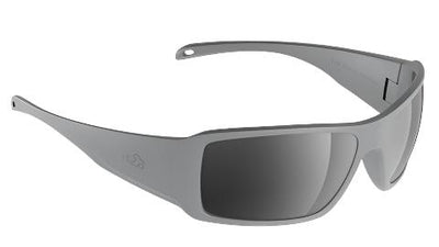 H2Optix Stream-Sunglasses-Matte Grey-Grey Silver Flash Polarized-