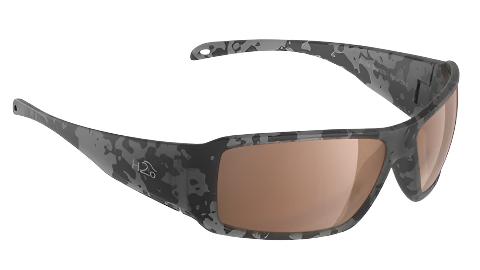 H2Optix Stream-Sunglasses-Matte Tiger Shark-Brown Polarized-