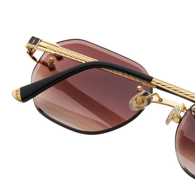 James Oro CAVIAR-Sunglasses-Topline Eyewear