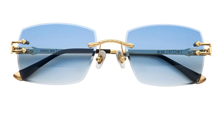 美品 james oro ゴールドフレーム サングラス Amazon | JAMES ORO Archetype サングラス 偏光レンズ付き 男女兼用