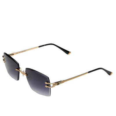 James Oro Grail-Sunglasses-Gold-Black Gradient-