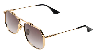 James Oro Recruit-Sunglasses-Gold-Grey Gradient-