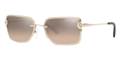 Michael Kors MK1122B-Sunglasses-Light Gold-Silver Khaki Gradient-