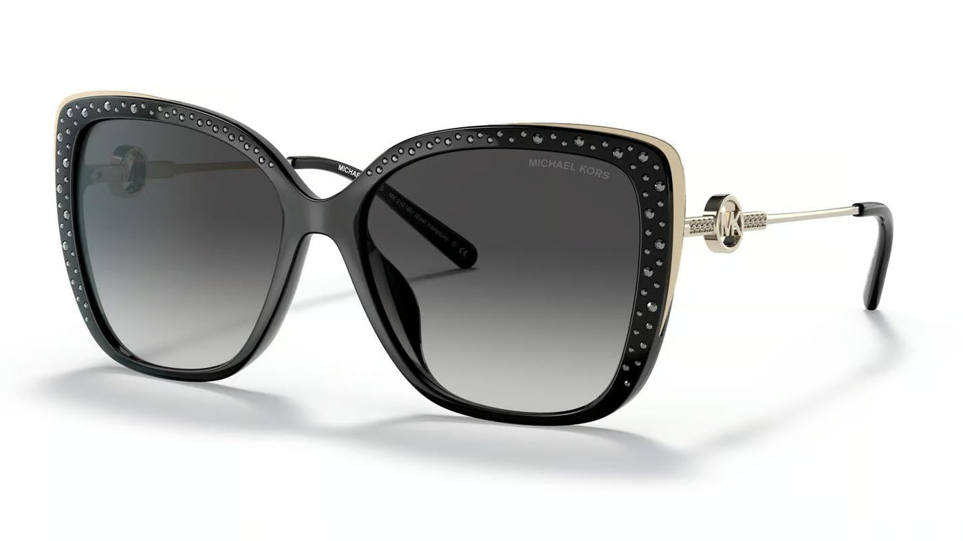 Michael Kors MK2161BU-Sunglasses-Black-Dark Grey Gradient-