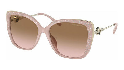 Michael Kors MK2161BU-Sunglasses-Solid Dusty Rose-Brown Pink Gradient-