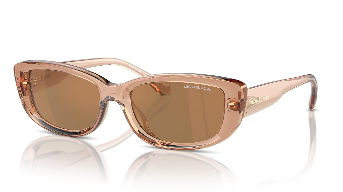 Michael Kors MK2210U-Sunglasses-Brown Transparent-Brown Black-