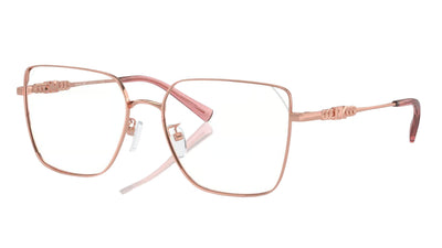 Michael Kors MK3083D-Eyeglasses-Shiny Rose Gold-Clear-