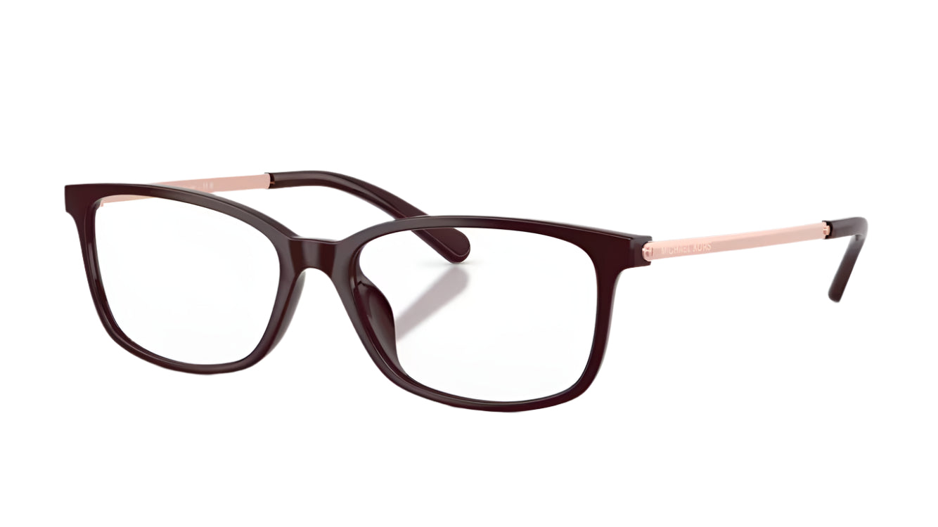 Michael Kors MK4060U-Eyeglasses-Cordovan-Clear-