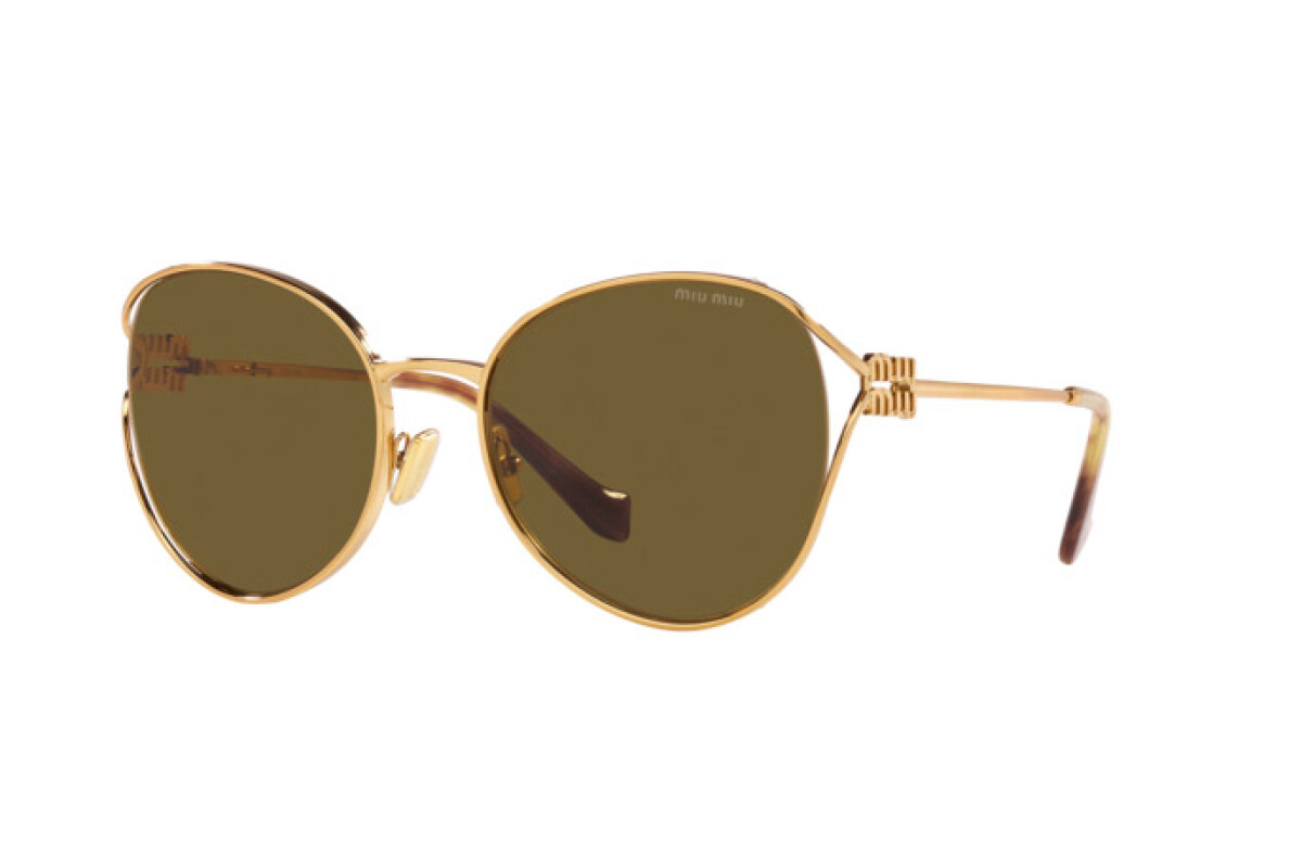 Miu Miu MU53YS-Sunglasses-Gold-Brown Gradient-