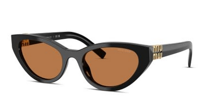 Miu Miu MUA04S-Sunglasses-Black-Amber-
