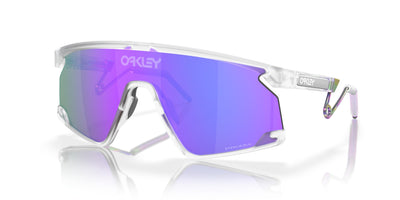 Oakley BXTR Metal OO9237-Sunglasses-Matte Clear-Prizm Violet-