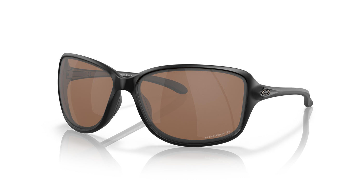 Oakley Cohort OO9301-Sunglasses-Matte Black-Prizm Tungsten Polarized-