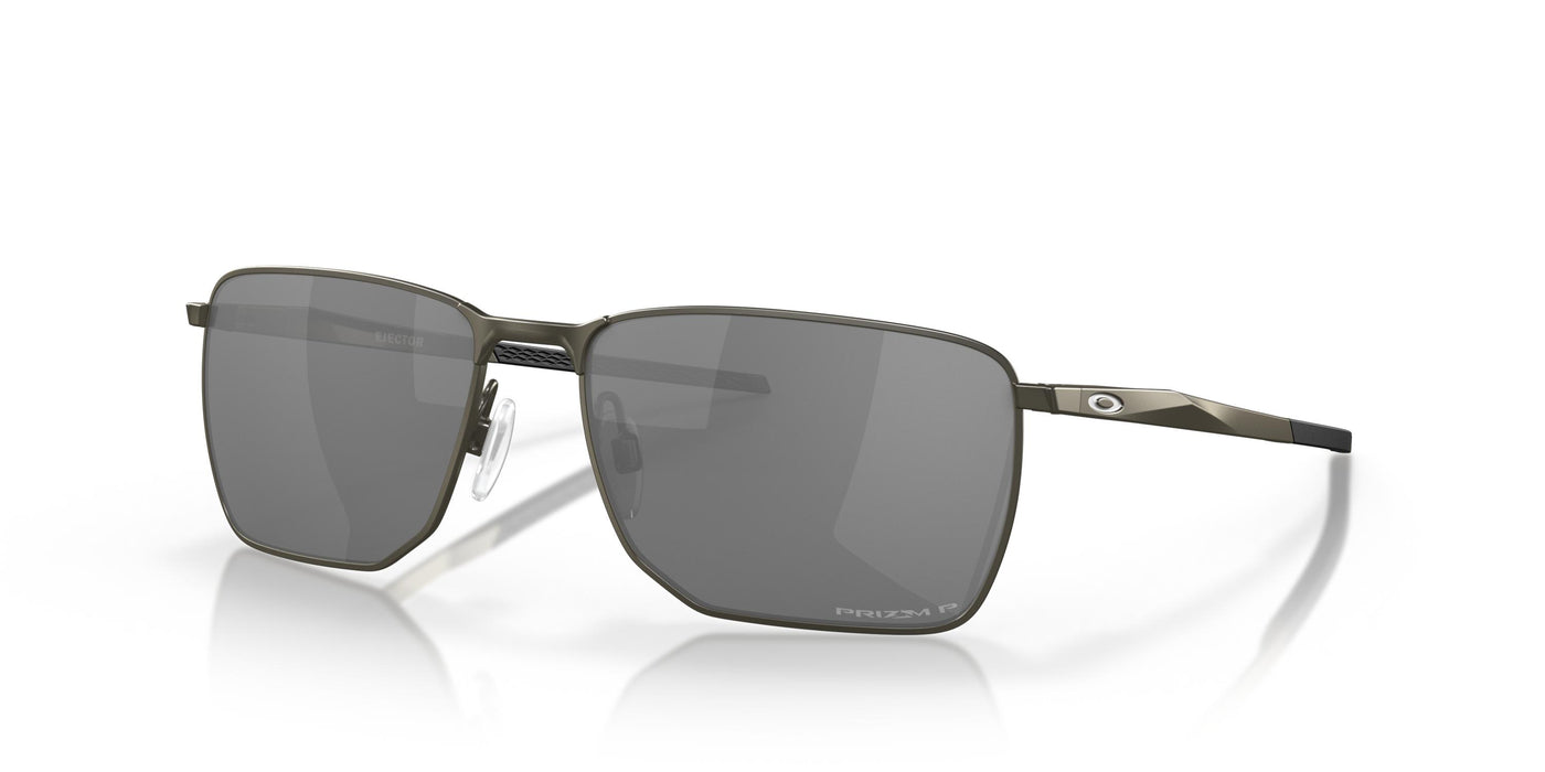 Oakley Ejector OO4142-Sunglasses-Carbon-Prizm Black Polarized-