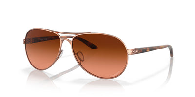 Oakley Feedback OO4079-Sunglasses-Rose Gold-Prizm Tungsten Polarized-