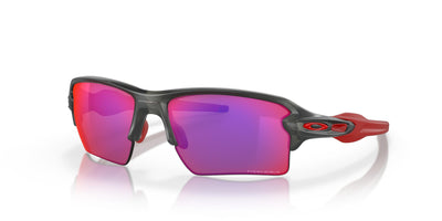 Oakley Flak 2.0 XL OO9188-Sunglasses-Matte Grey Smoke-Prizm Road-