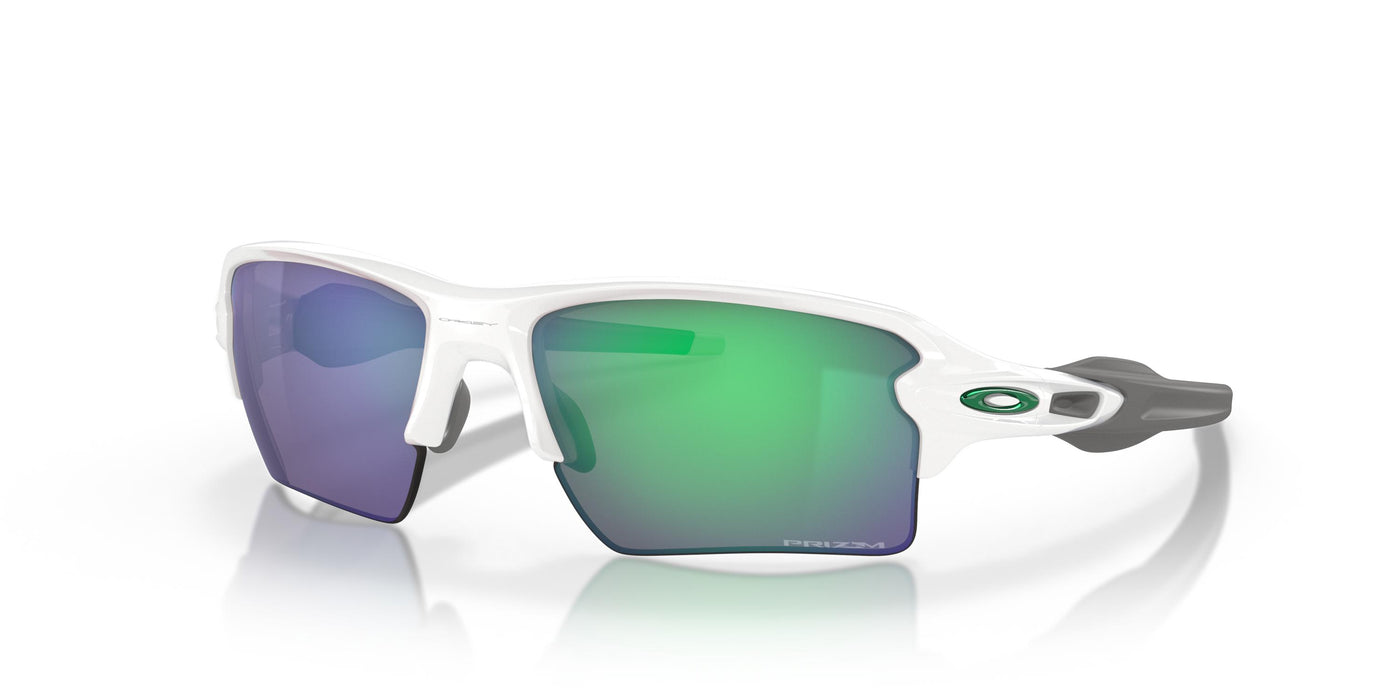 Oakley Flak 2.0 XL OO9188-Sunglasses-Polished White-Prizm Jade-