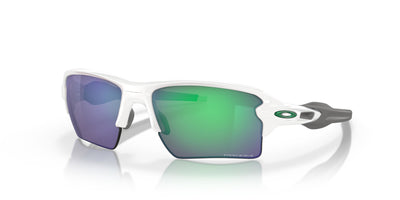 Oakley Flak 2.0 XL OO9188-Sunglasses-Polished White-Prizm Jade-