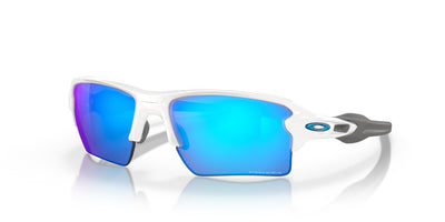 Oakley Flak 2.0 XL OO9188-Sunglasses-Polished White-Prizm Sapphire-