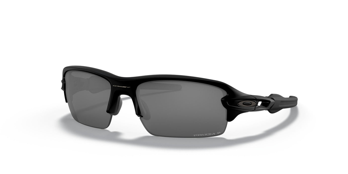 Oakley Flak XS OJ9005-Sunglasses-Matte Black-Prizm Black Polarized-