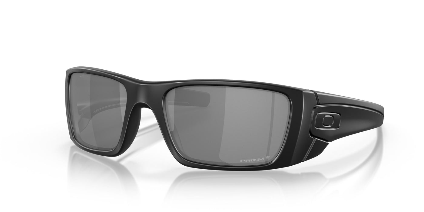Oakley Fuel Cell OO9096-Sunglasses-Matte Black-Prizm Black Polarized-