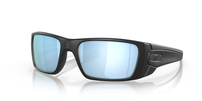 Oakley Fuel Cell OO9096-Sunglasses-Matte Black-Prizm Deep Water Polarized-