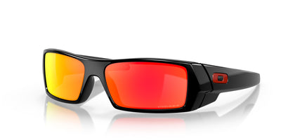 Oakley Gascan OO9014-Sunglasses-Polished Black-Prizm Ruby-