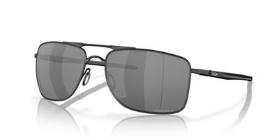 Oakley Gauge 8 OO4124-Sunglasses-Matte Black-Prizm Black Polarized-