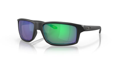 Oakley Gibston OO9449-Sunglasses-Matte Black-Prizm Jade-