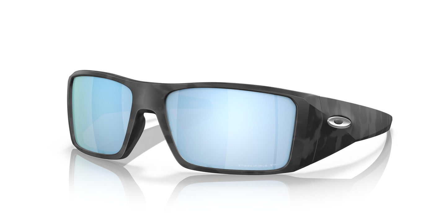 Oakley Heliostat OO9231-Sunglasses-Matte Black Camo-Prizm Deep Water Polarized-