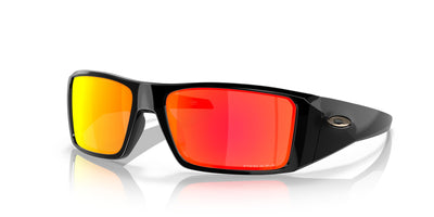 Oakley Heliostat OO9231-Sunglasses-Polished Black-Prizm Ruby-
