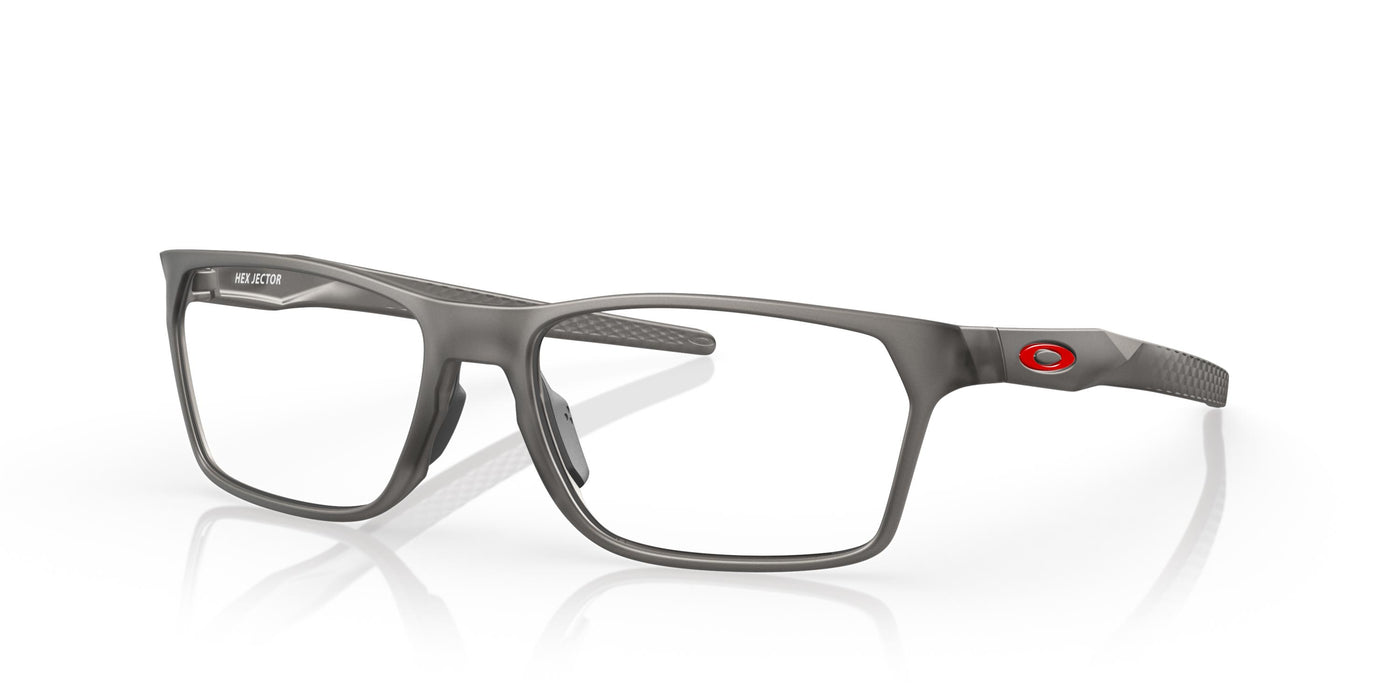 Oakley Hex Jector OX8032-Eyeglasses-Satin Grey Smoke-Demo Lens-57