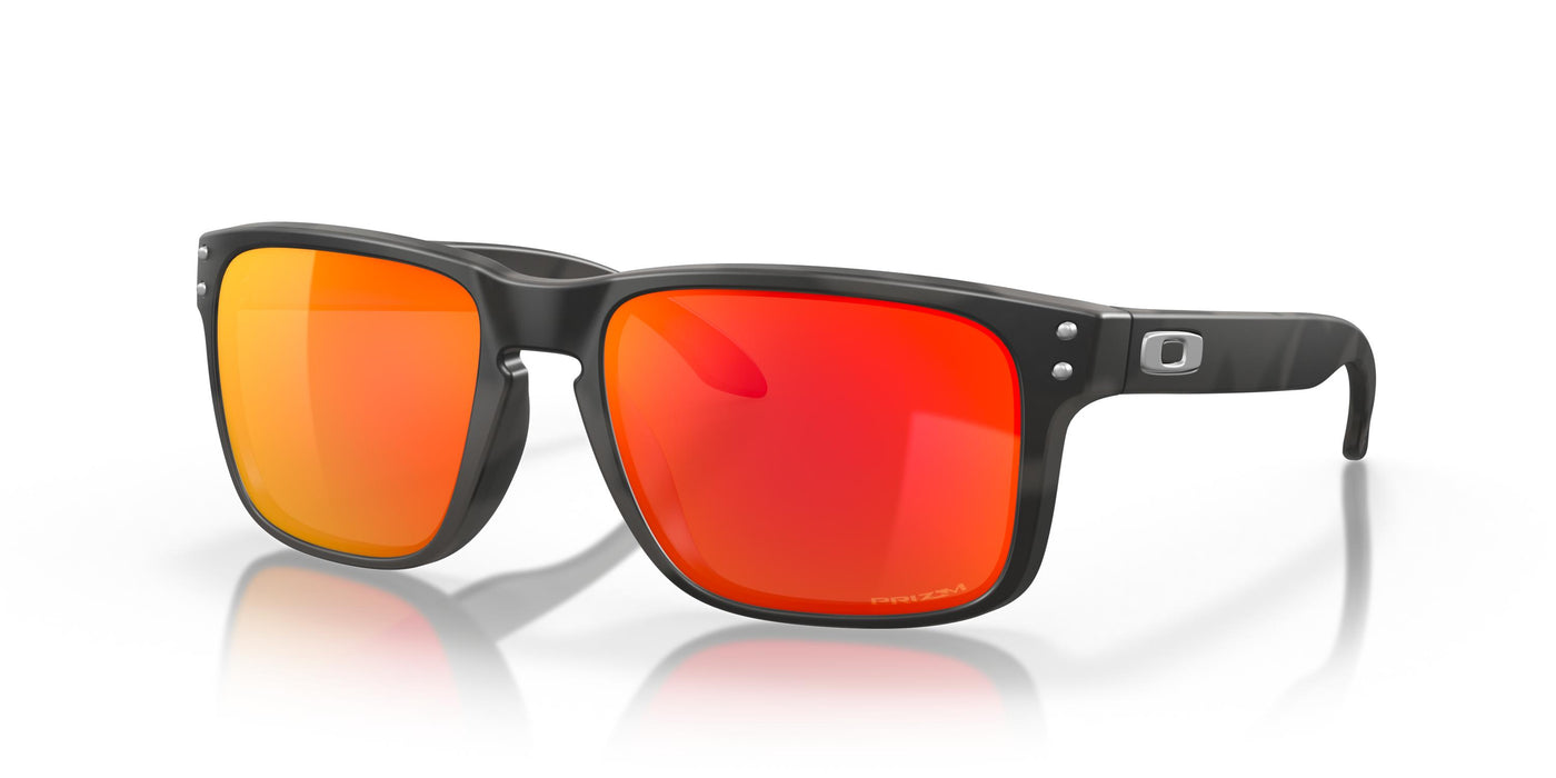 Oakley Holbrook OO9102-Sunglasses-Black Camo-Prizm Ruby-