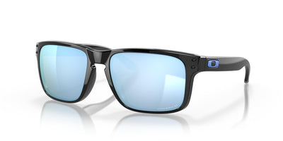 Oakley Holbrook OO9102-Sunglasses-Black-Prizm Deep Water Polarized-