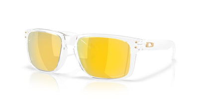 Oakley Holbrook OO9102-Sunglasses-Clear-Prizm 24K Polarized-
