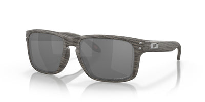 Oakley Holbrook OO9102-Sunglasses-Woodgrain-Prizm Black Polarized-