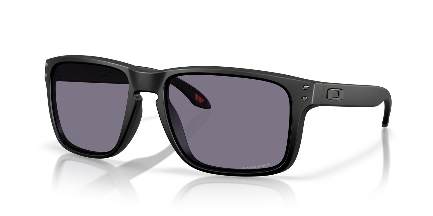Oakley Holbrook XXL OO9487-Sunglasses-Matte Black-Prizm Grey-61