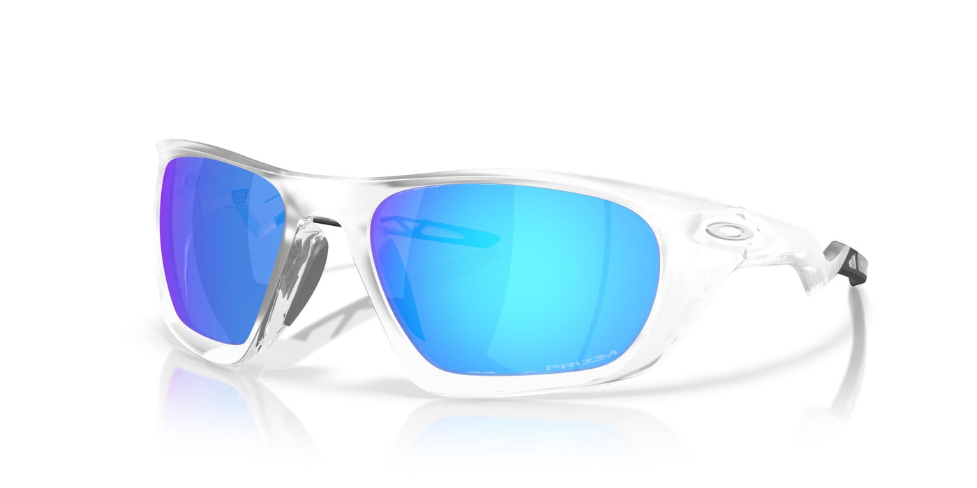 Oakley Lateralis OO9431-Sunglasses-Matte Clear-Prizm Sapphire-60