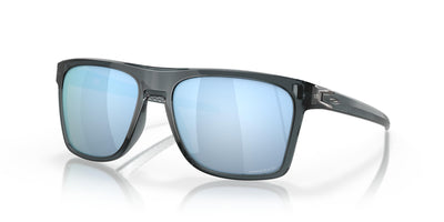 Oakley Leffingwell OO9100-Sunglasses-Crystal Black-Prizm Deep Water Polarized-