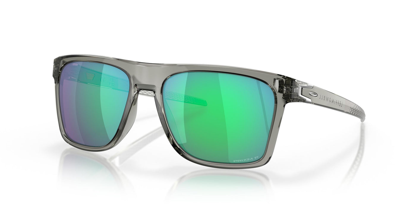 Oakley Leffingwell OO9100-Sunglasses-Grey Ink-Prizm Jade Polarized-