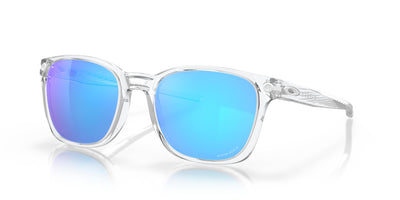 Oakley Ojector OO9018-Sunglasses-Polished Clear-Prizm Sapphire-