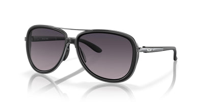Oakley Split Time OO4129-Sunglasses-Velvet Black-Prizm Grey Gradient-