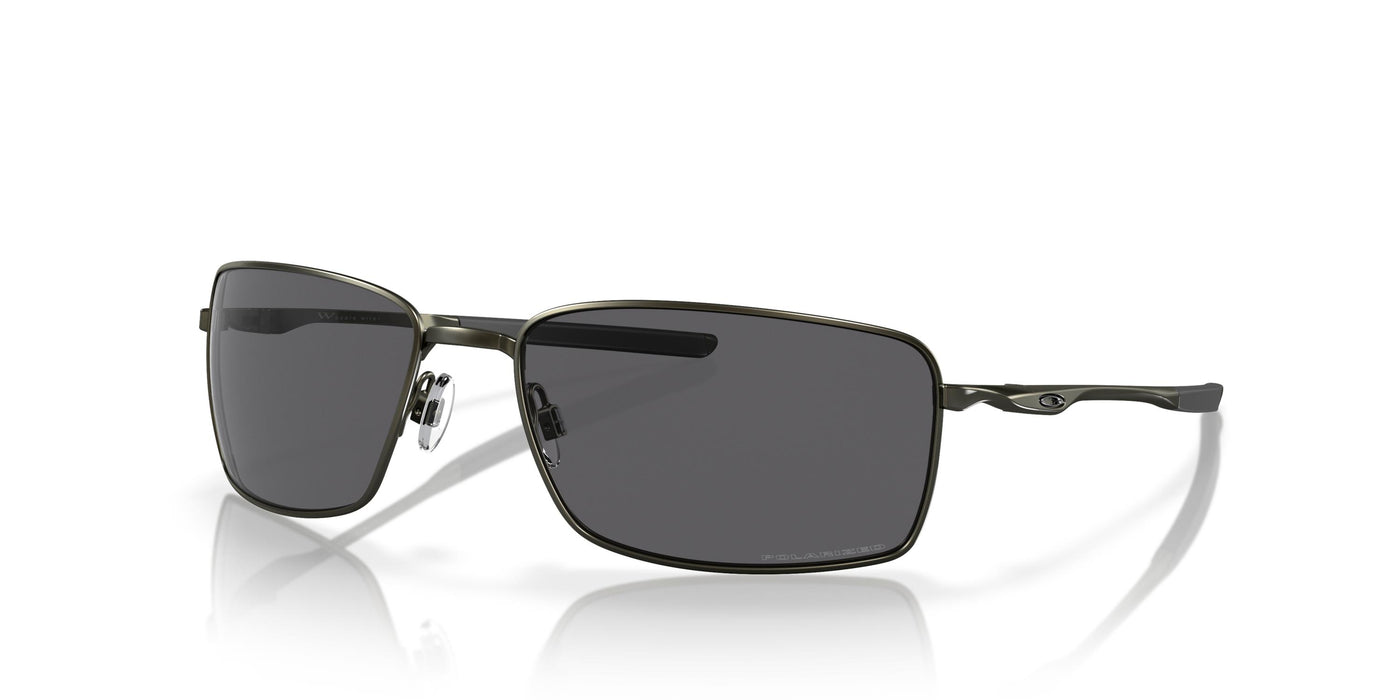 Oakley Square Wire OO4075-Sunglasses-Carbon-Grey Polarized-