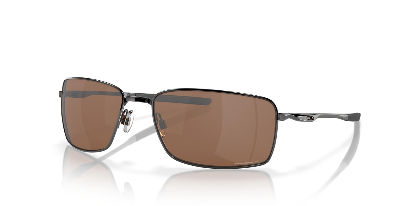 Oakley Square Wire OO4075-Sunglasses-Tungsten-Prizm Tungsten Polarized-