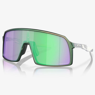 Oakley Sutro OO9406-Sunglasses-Matte Silver Green Colorshift-Prizm Jade Road-