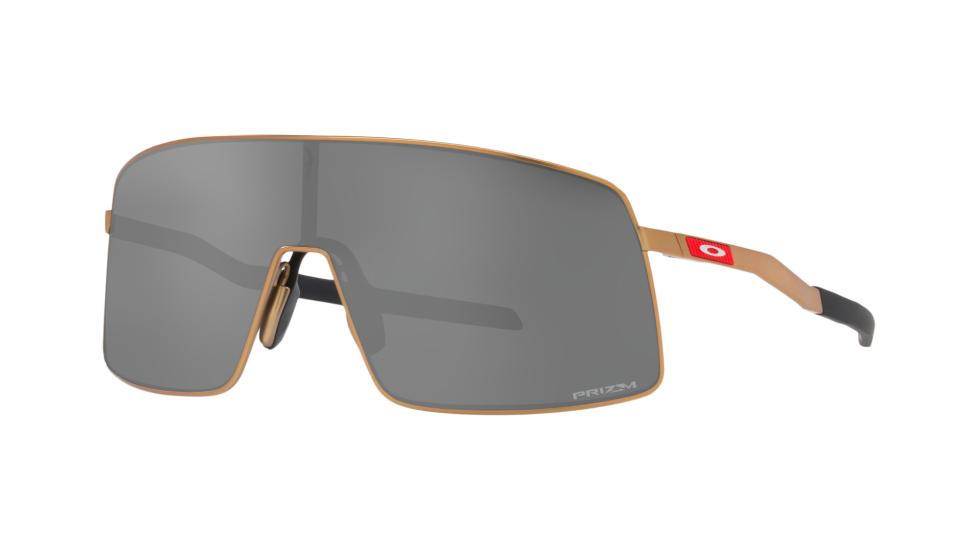 Oakley Sutro TI OO6013-Sunglasses-Matte Gold-Prizm Black-