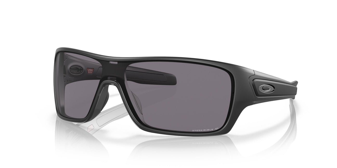 Oakley Turbine Rotor OO9307-Sunglasses-Matte Black-Prizm Grey Polarized-