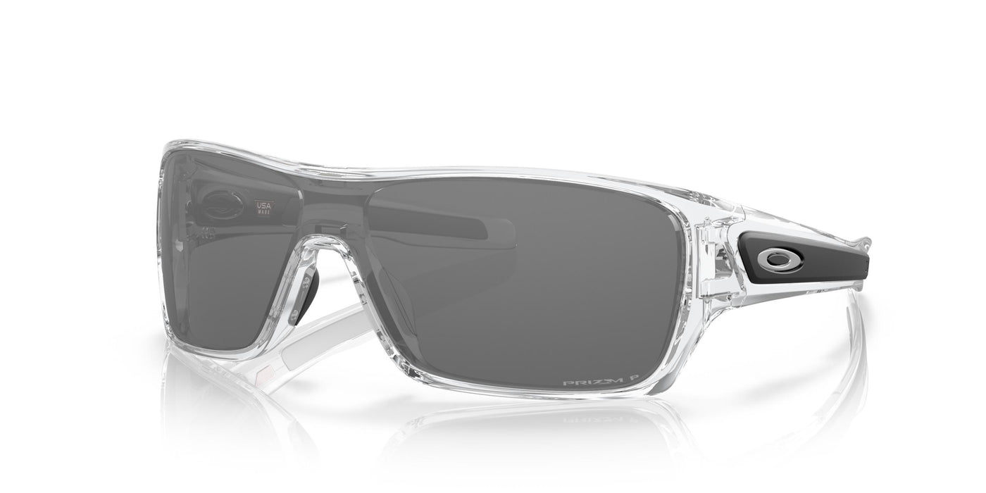 Oakley Turbine Rotor OO9307-Sunglasses-Polished Clear-Prizm Black Polarized-