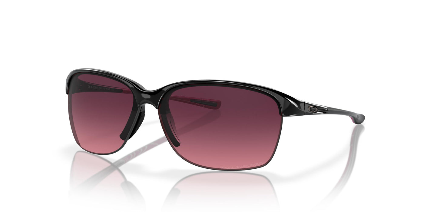 Oakley Unstoppable OO9191-Sunglasses-Polished Black-Rose Gradient Polarized-