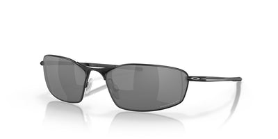 Oakley Whisker OO4141-Sunglasses-Satin Black-Prizm Black Polarized-